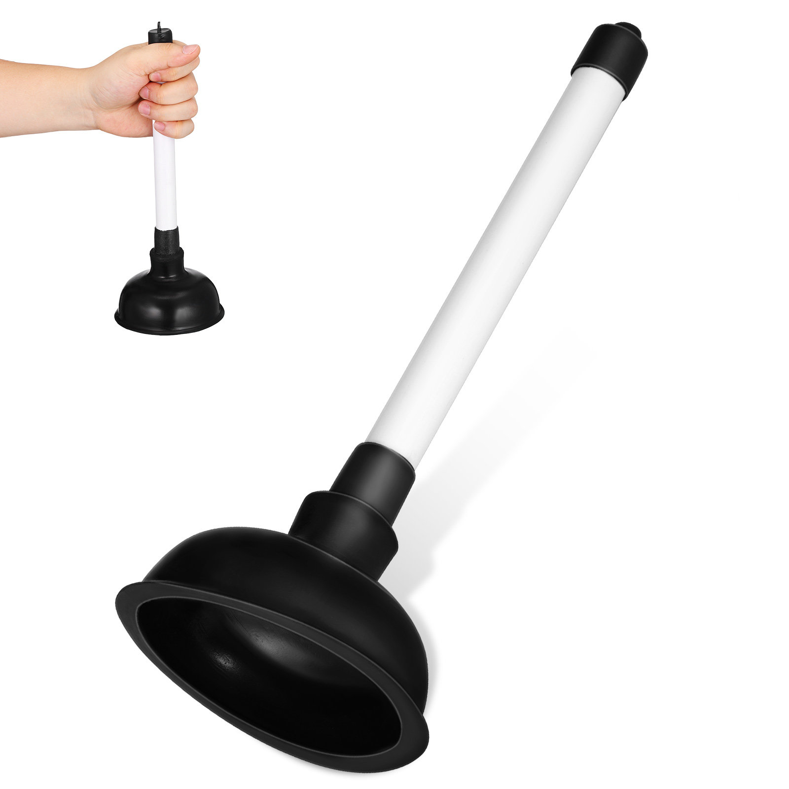 Plunger Toilet - Multifunktionaler Abflussreiniger für Küche und Bad,