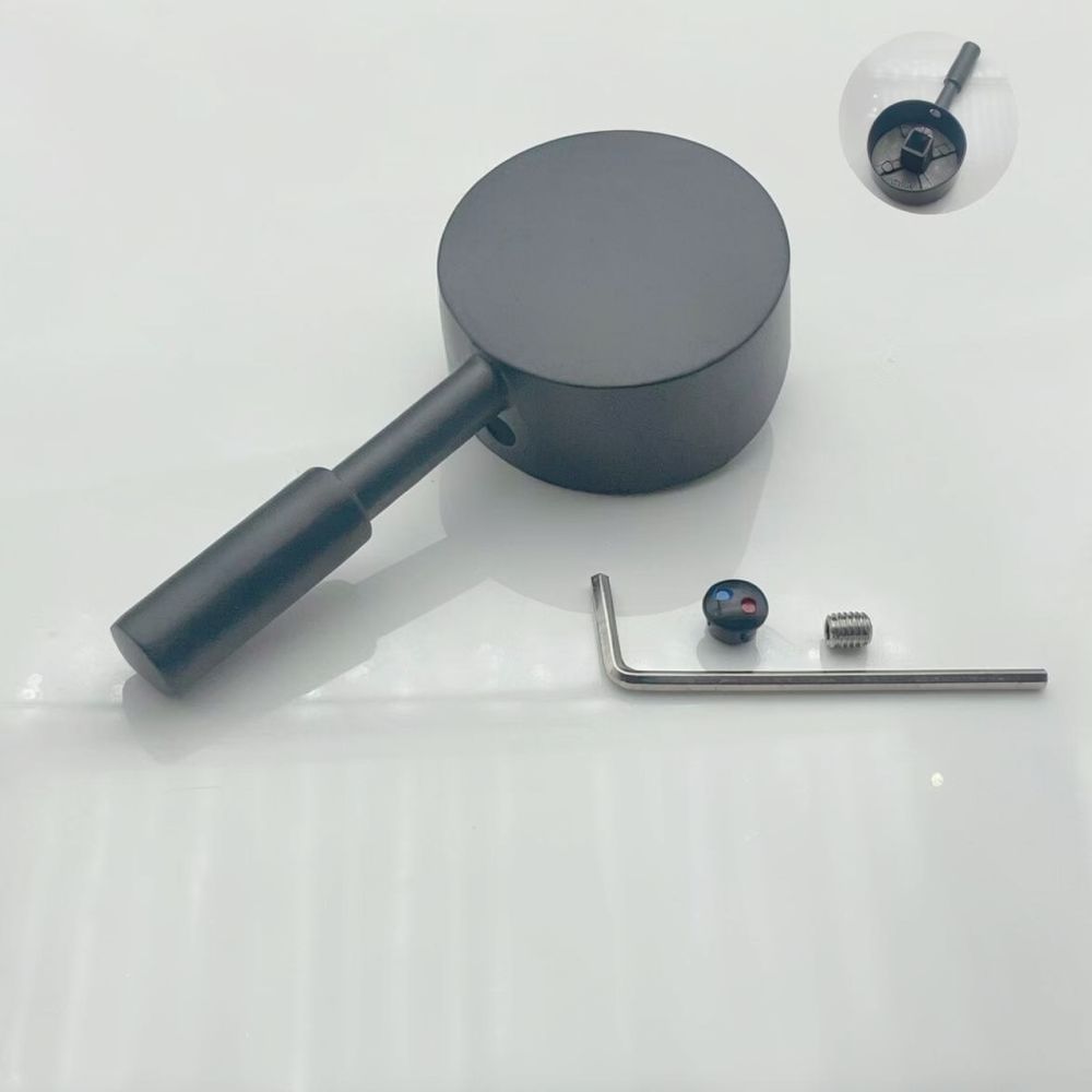 Basin Mixer Tap - Für Xinlonghan Schwarzer Wasserhahn-Griff Ersatz-Mischbatterie-Hebel Waschbecken-Küchen-Dusche